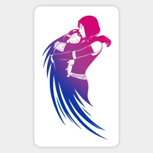 Korrasami Fantasy - Bi pride version Magnet